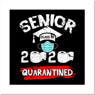 Senior Class Of 2020 Quarantine Toilet Paper Graduation Posters and Art